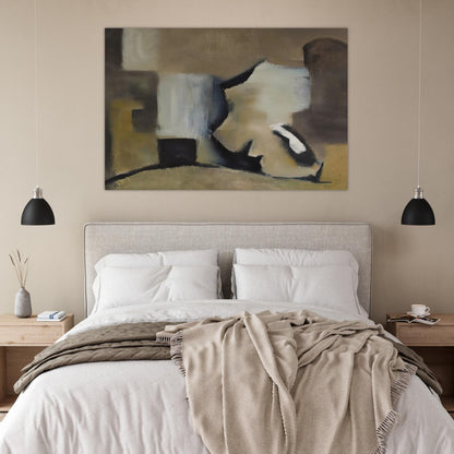 Beyond Emperors - 1952 - Theodoros Stamos Art Prints - 100x150 cm / 40x60″ inches | Theodoros Stamos Poster | Theodoros Stamos Prints