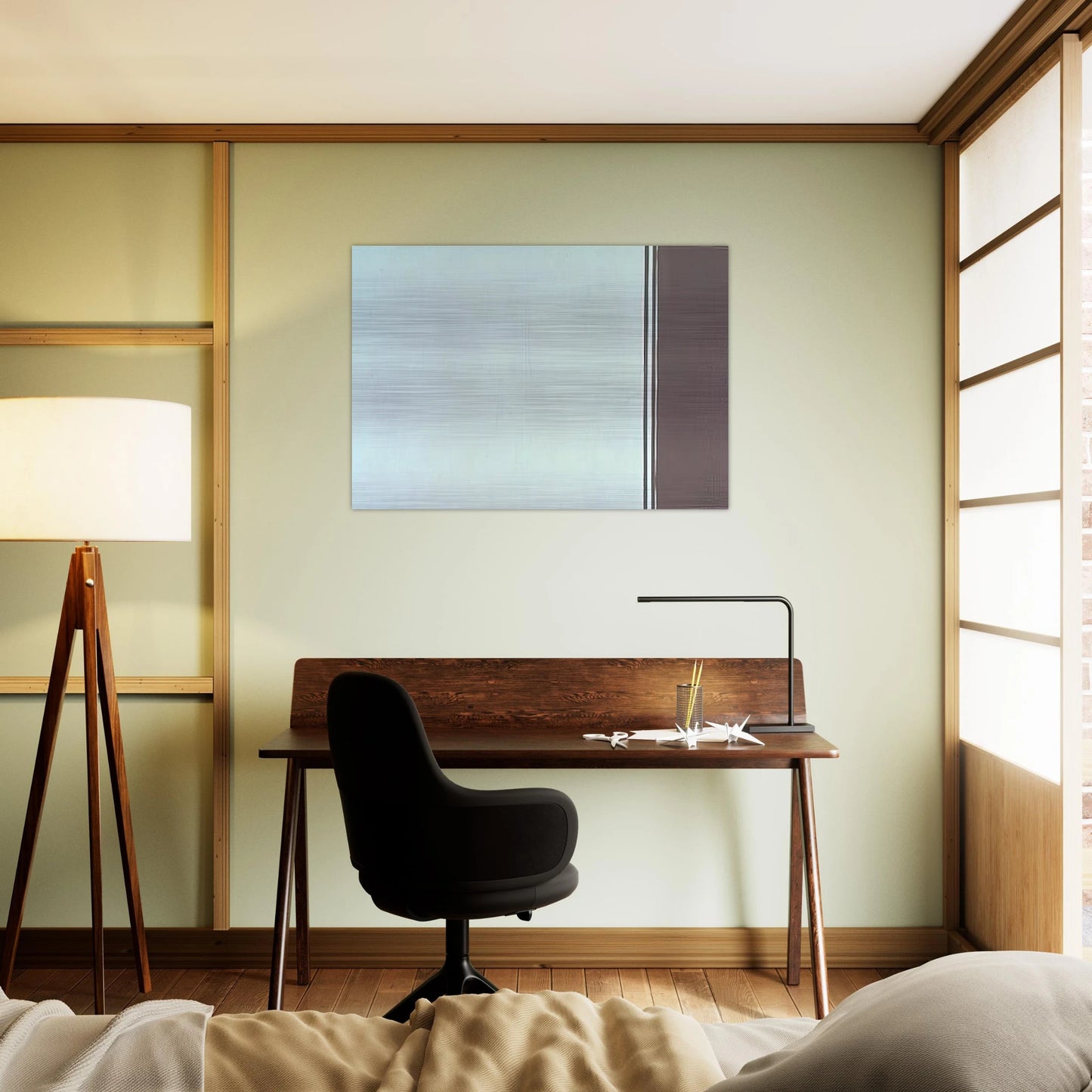 Uriel - Barnett Newman Brushed Aluminum Print - 70x100 cm / 28x40 inches | Barnett Newman Aluminum Print | Barnett Newman Prints