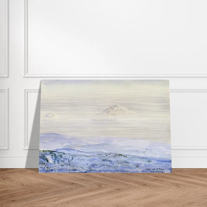 Adams and St. Helen's, Early Morning - Childe Hassam Brushed Aluminum Print - 70x100 cm / 28x40 inches | Childe Hassam Aluminum Print | Childe Hassam Prints