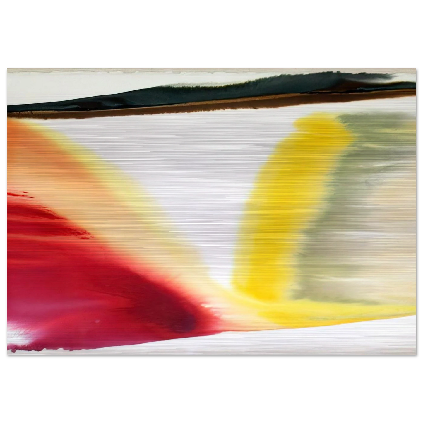 Phenomena Pointed East - Paul Jenkins Brushed Aluminum Print - 70x100 cm / 28x40 inches | Paul Jenkins Aluminum Print | Paul Jenkins Prints