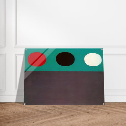 Loominé"""g #2 - 1969 - Adolph Gottlieb Acrylic Print - 70x100 cm / 28x40″ inches | Adolph Gottlieb Wall Art | Adolph Gottlieb Prints