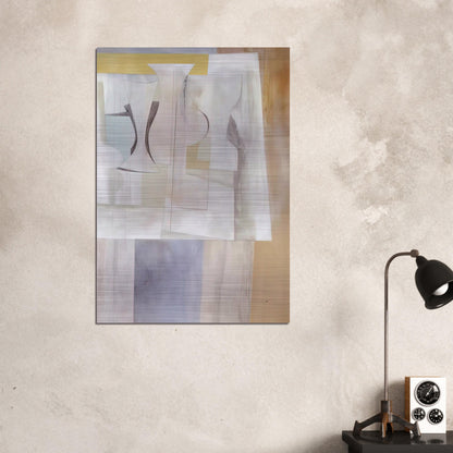 Sept 8-54 Torcello - 1954 - Ben Nicholson Brushed Aluminum Print - 70x100 cm / 28x40 inches | Ben Nicholson Aluminum Print | Ben Nicholson Prints