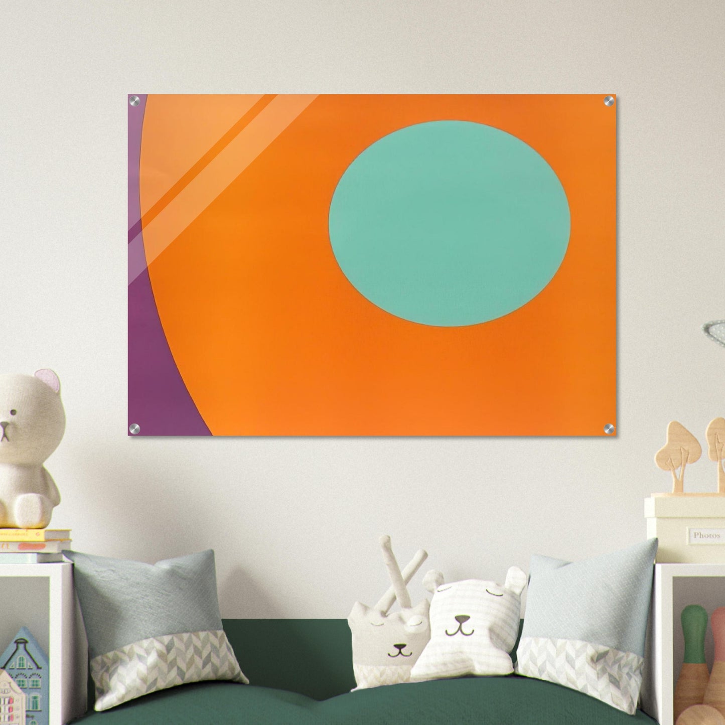 Untitled Abstract - 1962 - Alexander Liberman Acrylic Print - 70x100 cm / 28x40″ inches
