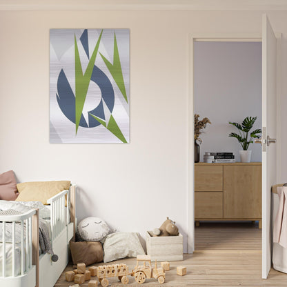 Embrace - Lee Krasner Brushed Aluminum Print - 70x100 cm / 28x40 inches | Lee Krasner Aluminum Print | Lee Krasner Prints