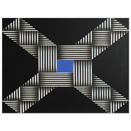 Omar Rayo - O.V.N.I. - 1967  75x100 cm / 30x40inches Fine Art Poster