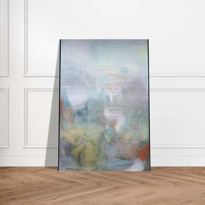 2 F VRIER 1986 - Chu teh Chun Brushed Aluminum Print - 70x100 cm / 28x40 inches | Chu teh Chun Aluminum Print | Chu teh Chun Prints