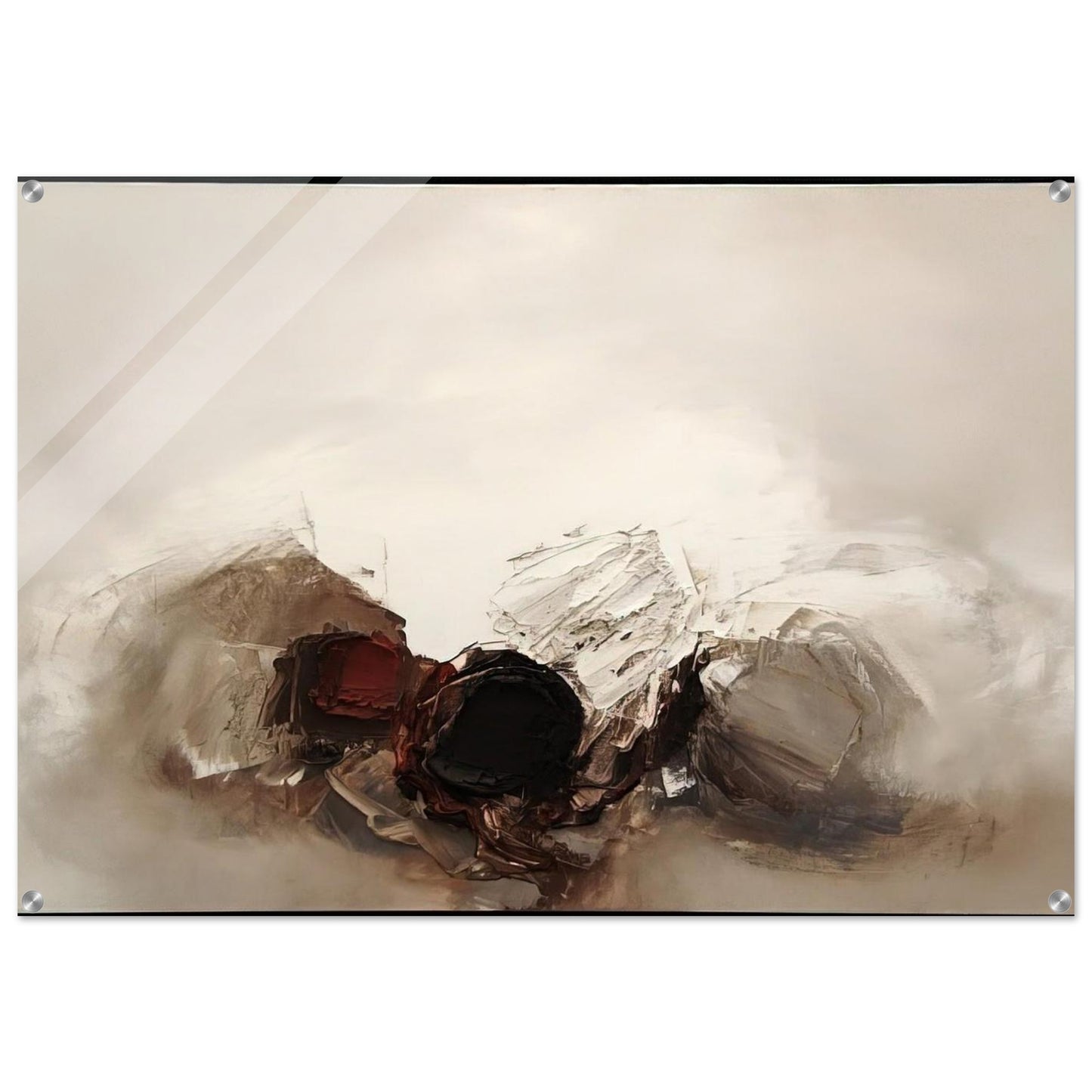 N 300 1960 - Luis Feito Acrylic Print - 70x100 cm / 28x40″ inches