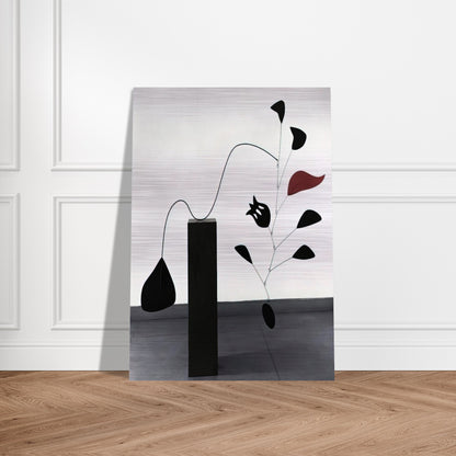 POMEGRANATE 1949 - Alexander Calder Brushed Aluminum Print - 70x100 cm / 28x40 inches | Alexander Calder Aluminum Print | Alexander Calder Prints