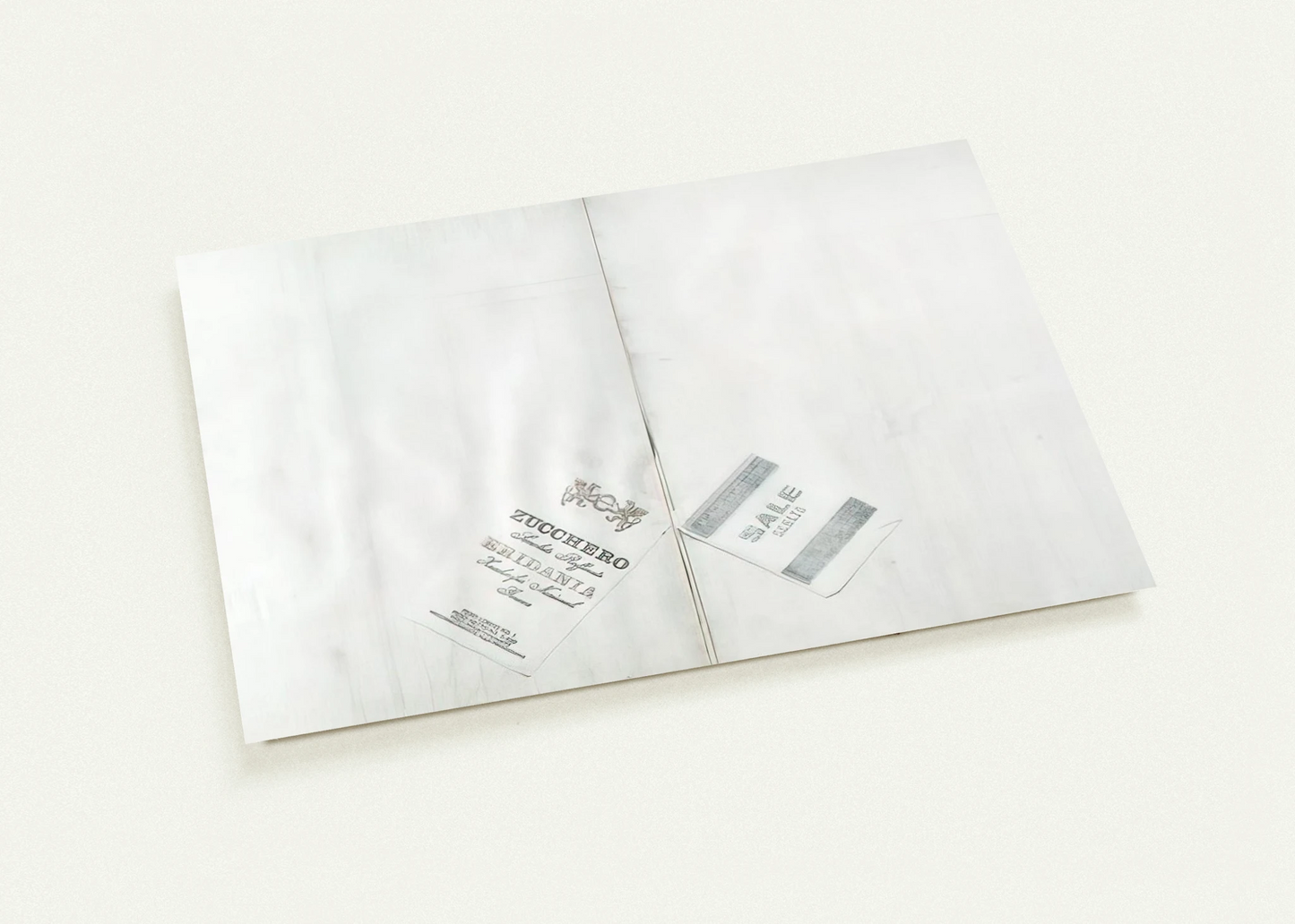 DA ALIGHIERO NATI A GUIDO BOETTI 1986 By Alighiero Boetti Pack of 10 Post Cards | Alighiero Boetti Post Cards | A6 (10.5 x 14.8 cm) - 4.1 x 5.8 inches