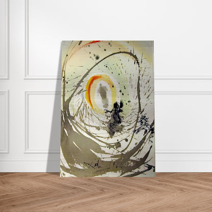 MULIER AMICTA SOLE 1967 - Salvador Dali Brushed Aluminum Print - 70x100 cm / 28x40 inches | Salvador Dali Aluminum Print | Salvador Dali Prints