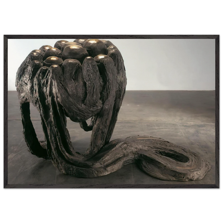 AVENZA REVISITED II 1969 - Louise Bourgeois 70x100 cm / 28x40 inches Framed Art Print – Black Wooden Frame