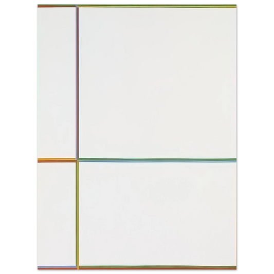 Max Bill - Doppelfarben in the cross 1-2-3-4 - 1968  75x100 cm / 30x40inches Fine Art Poster