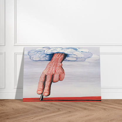 LINE - Philip Guston Brushed Aluminum Print - 70x100 cm / 28x40 inches | Philip Guston Aluminum Print | Philip Guston Prints