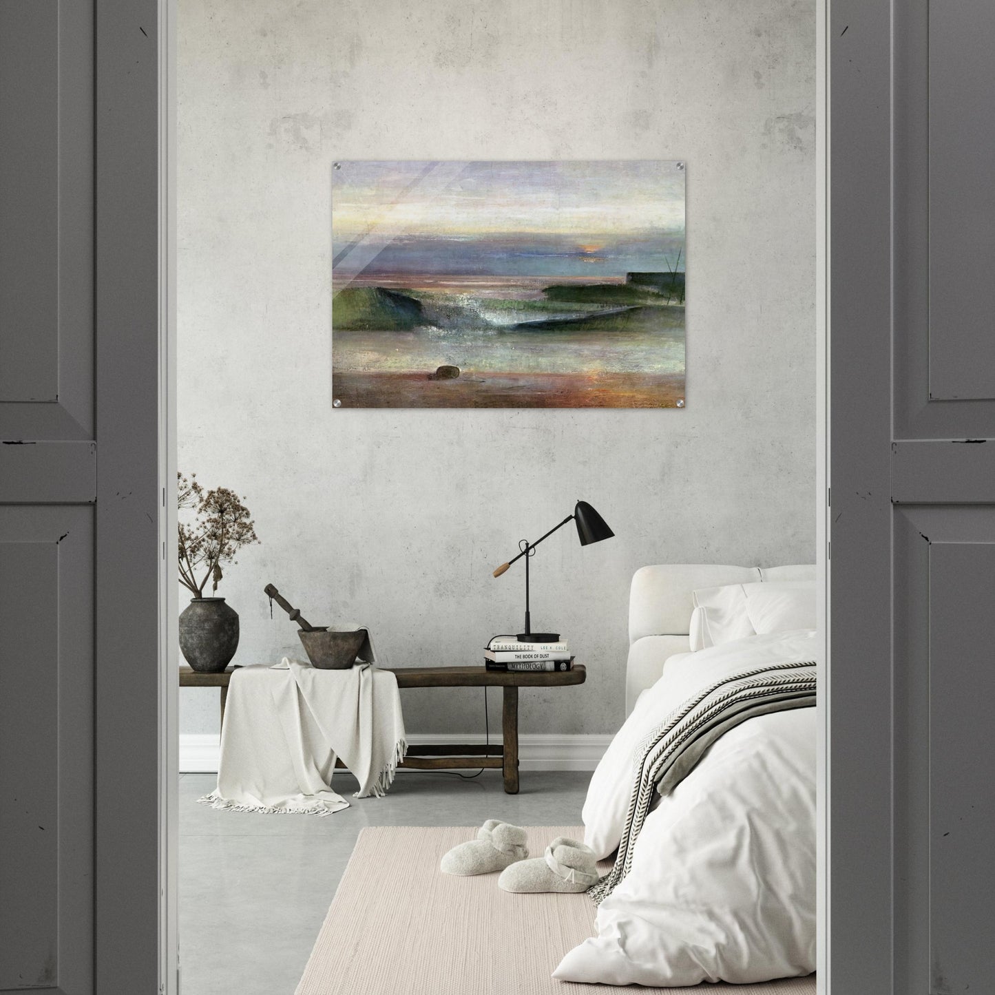 THE WAVE 1944 - Victor Pasmore Acrylic Print - 70x100 cm / 28x40″ inches