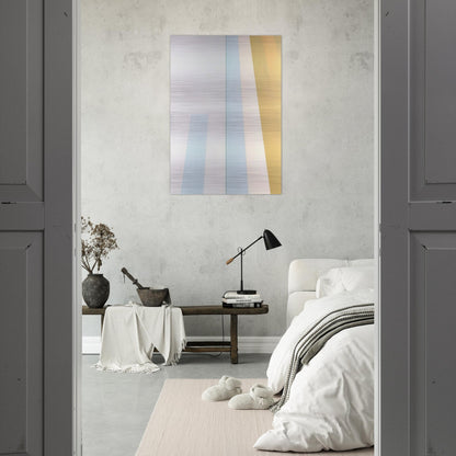 Diet - Minimalism - Mark Lancaster Brushed Aluminum Print - 70x100 cm / 28x40 inches | Mark Lancaster Aluminum Print | Mark Lancaster Prints