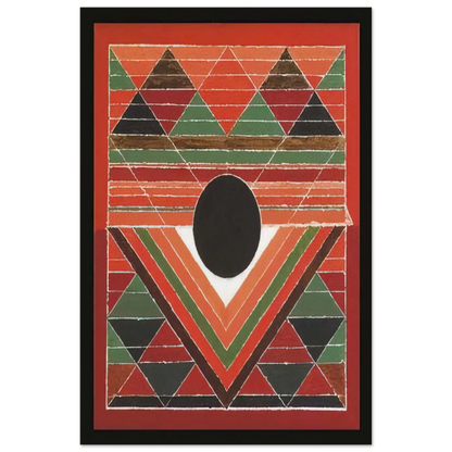 Bijh - Abstract Art - S. H. Raza Art Prints - 100x150 cm / 40x60″ inches | S. H. Raza Poster | S. H. Raza Prints