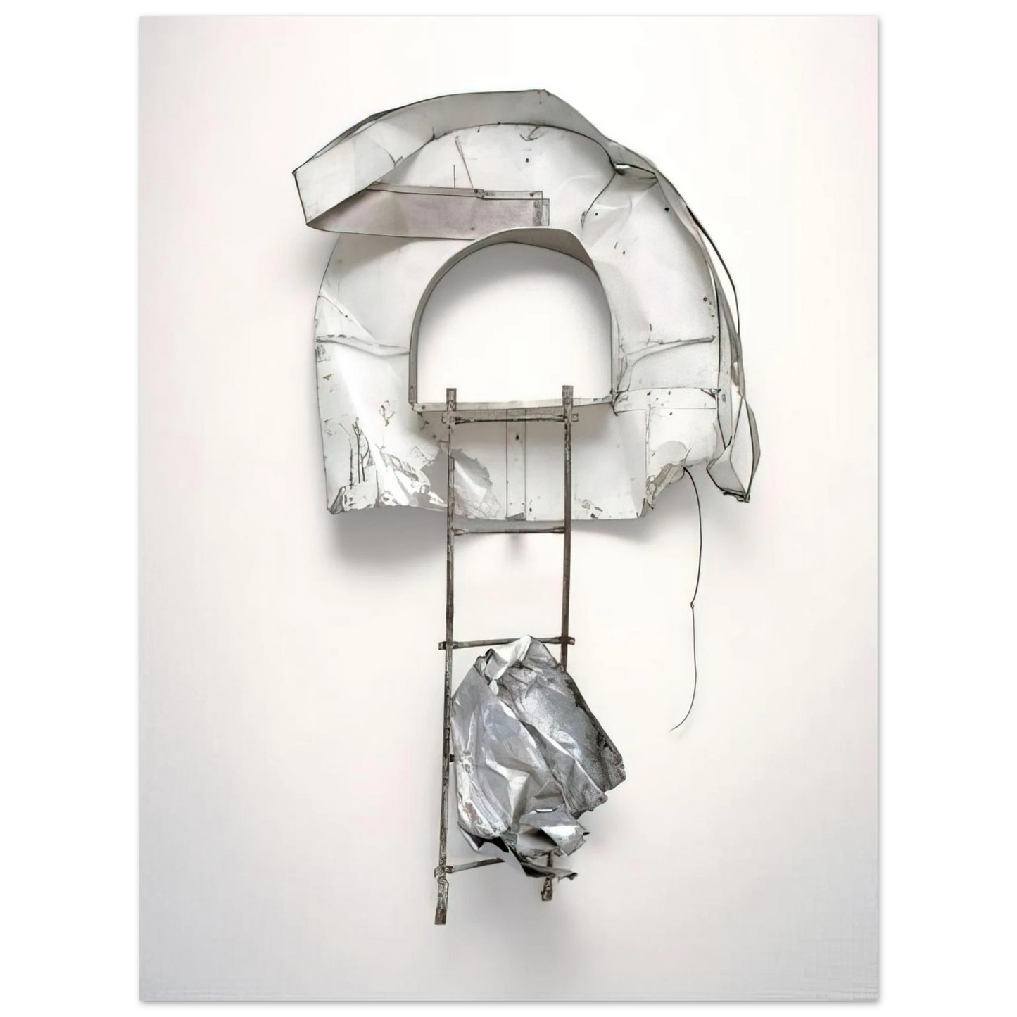 Robert Rauschenberg - BALCONE GLUT NEAPOLITAN 1987  75x100 cm / 30x40inches Fine Art Poster