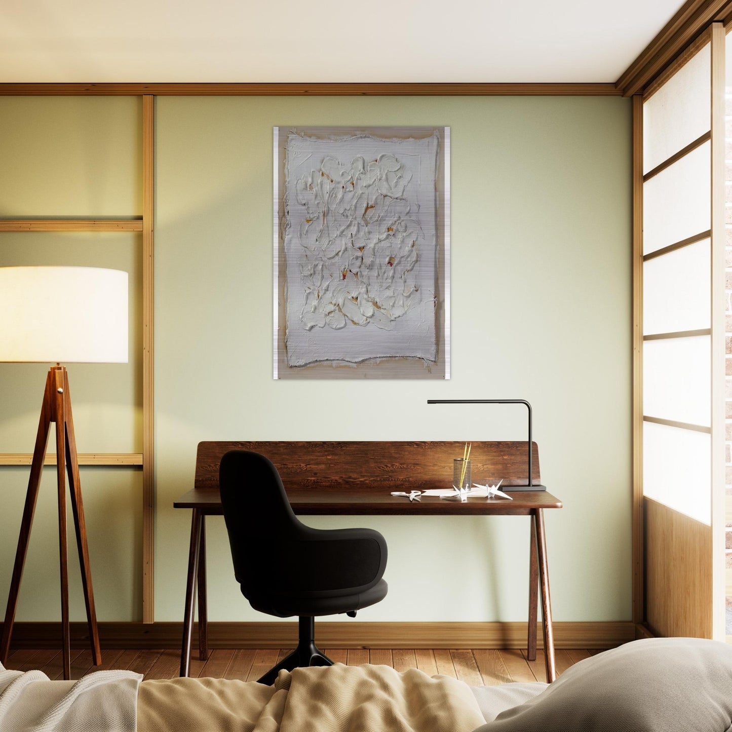 Untitled - Robert Ryman Brushed Aluminum Print - 70x100 cm / 28x40 inches | Robert Ryman Aluminum Print | Robert Ryman Prints