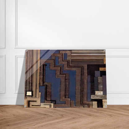 Two grays I - Frantisek Kupka Acrylic Print - 70x100 cm / 28x40″ inches | Frantisek Kupka Wall Art | Frantisek Kupka Prints