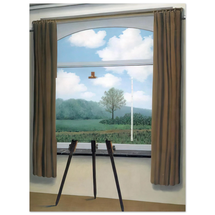 Rene Magritte - THE HUMAN CONDITION 1933  75x100 cm / 30x40inches Fine Art Poster