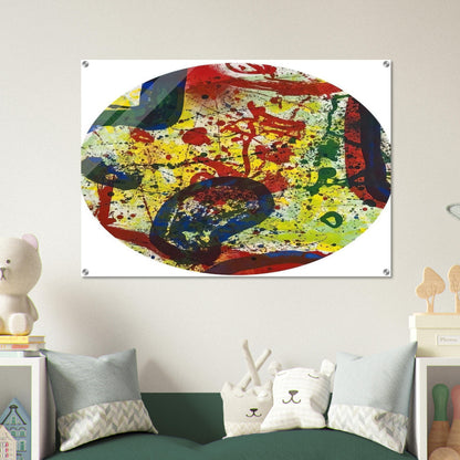 untitled  sfe363  - Sam Francis Acrylic Print - 70x100 cm / 28x40″ inches