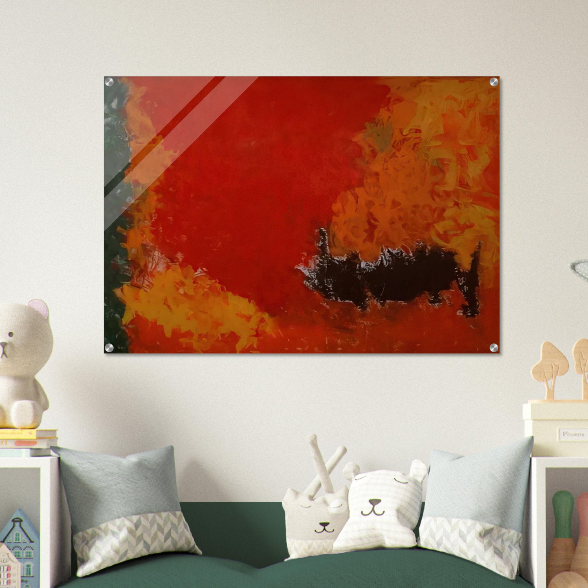 Reward #2 - 1960 - Theodoros Stamos Acrylic Print - 70x100 cm / 28x40″ inches