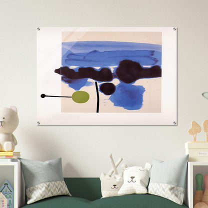 The Passion Flower - 1986 - Victor Pasmore Acrylic Print - 70x100 cm / 28x40″ inches