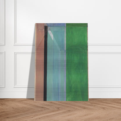Ocean Park #30 - Richard Diebenkorn Brushed Aluminum Print - 70x100 cm / 28x40 inches | Richard Diebenkorn Aluminum Print | Richard Diebenkorn Prints