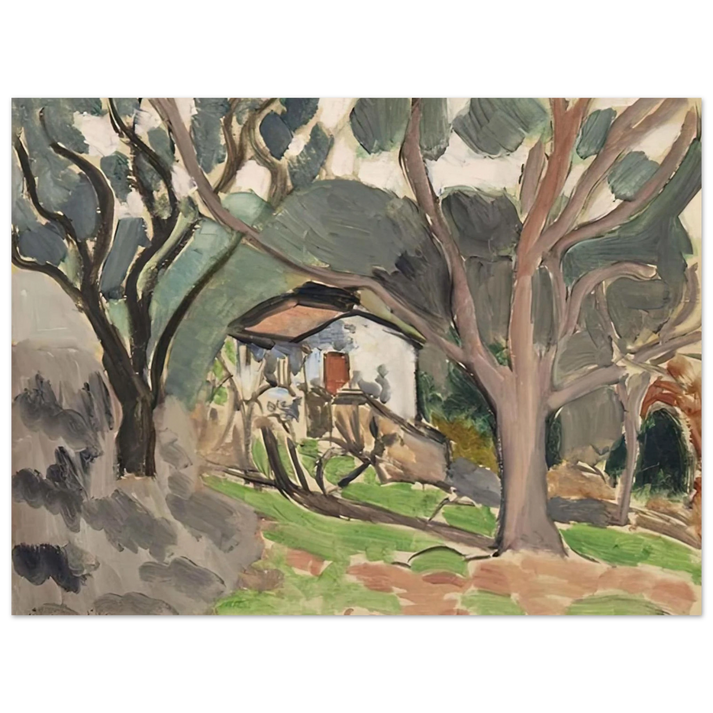 Henri Matisse - LA MAISONNETTE 1919  75x100 cm / 30x40inches Fine Art Poster