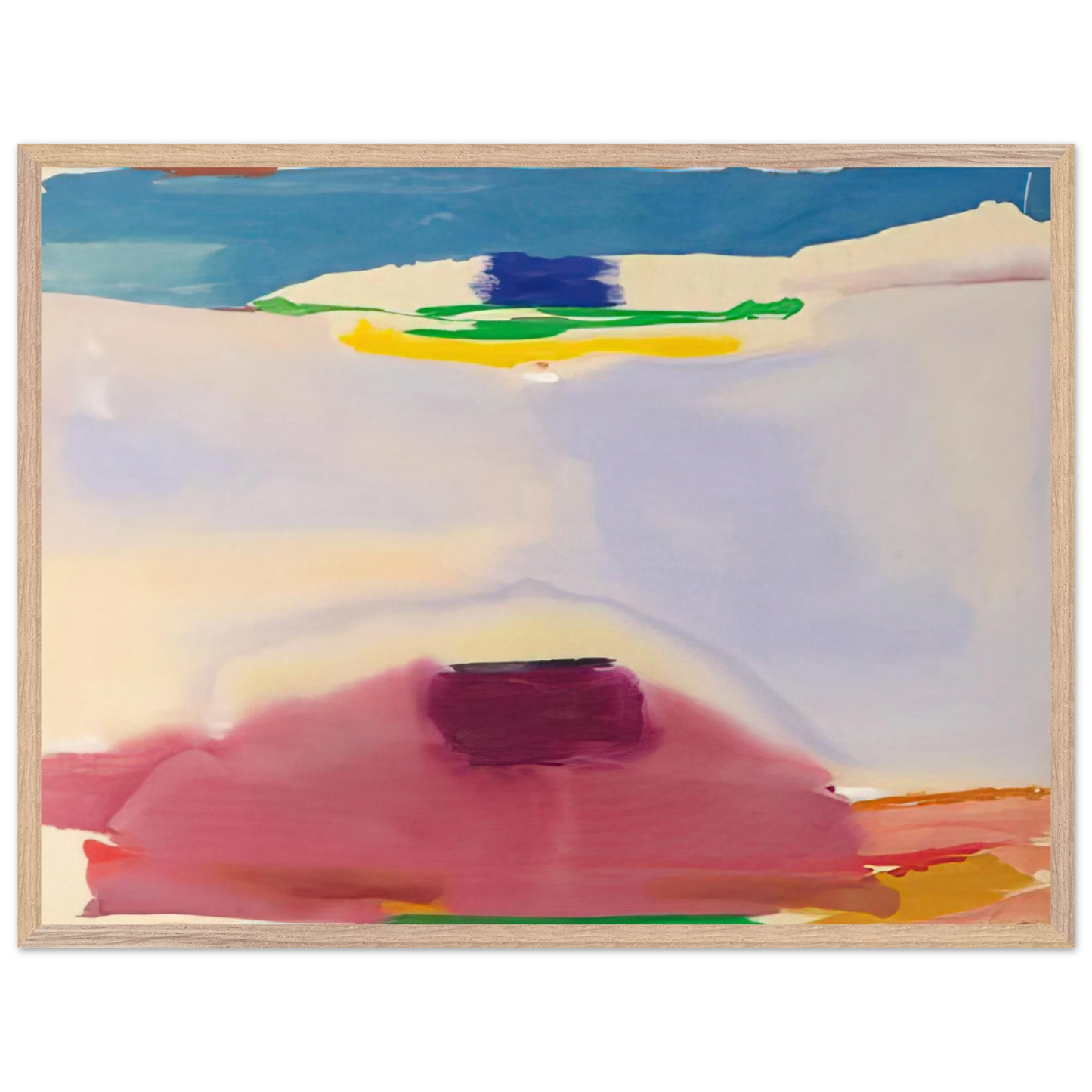 Helen Frankenthaler - Leveling - 1973 Wall art - A2 (42 x 59.4  cm) - Fine Art Poster-canvas - -