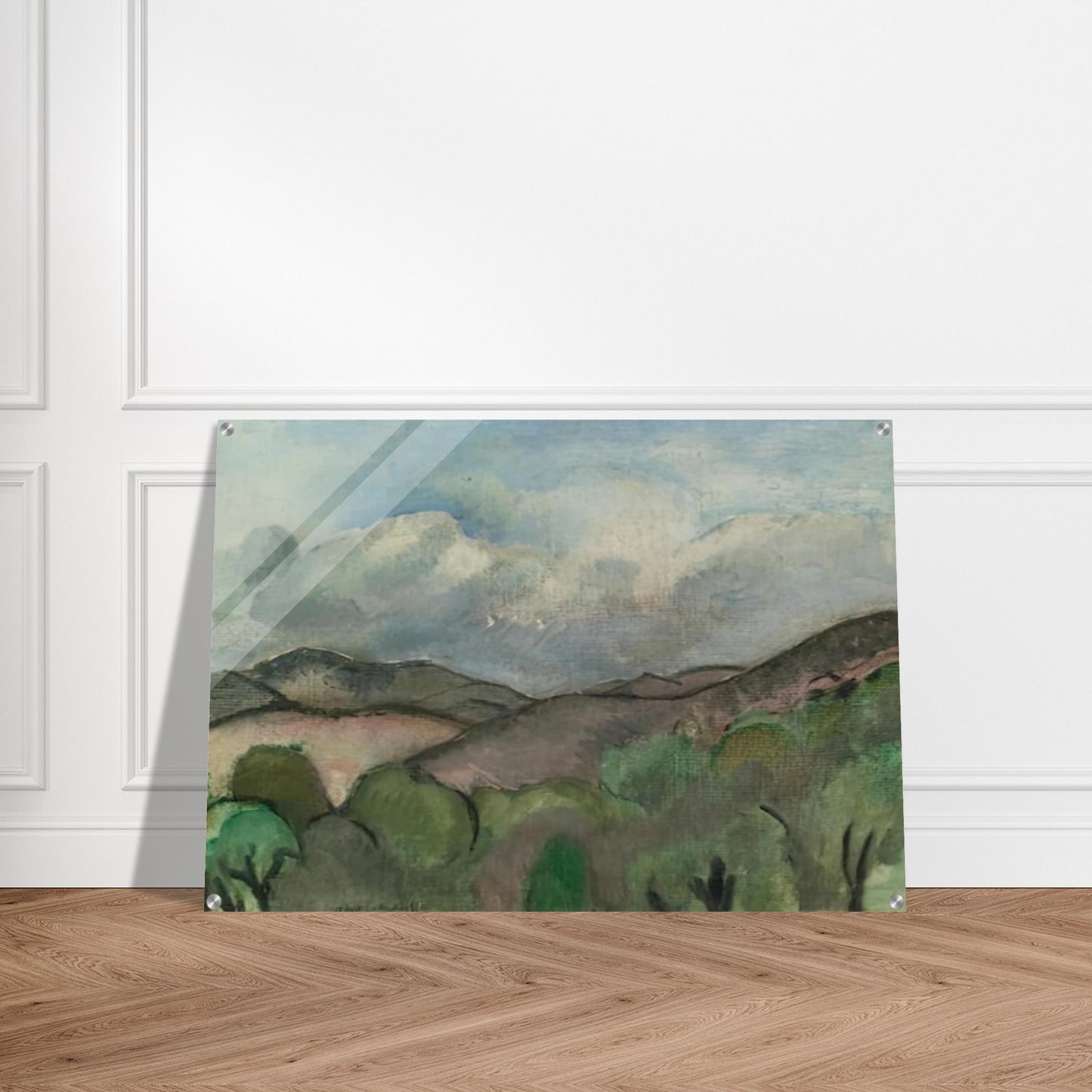 LE MONT CHAUVE A NICE 1918 - Henri Matisse Acrylic Print - 70x100 cm / 28x40″ inches