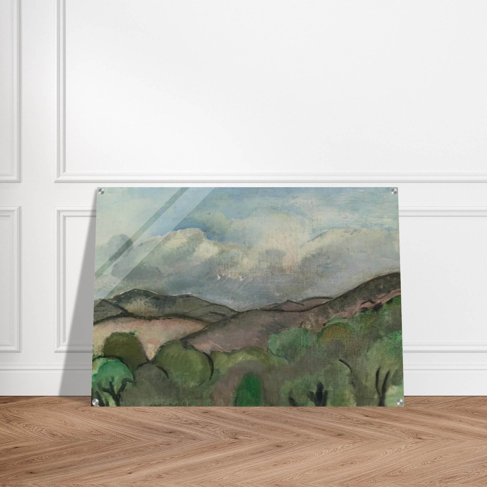 LE MONT CHAUVE A NICE 1918 - Henri Matisse Acrylic Print - 70x100 cm / 28x40″ inches