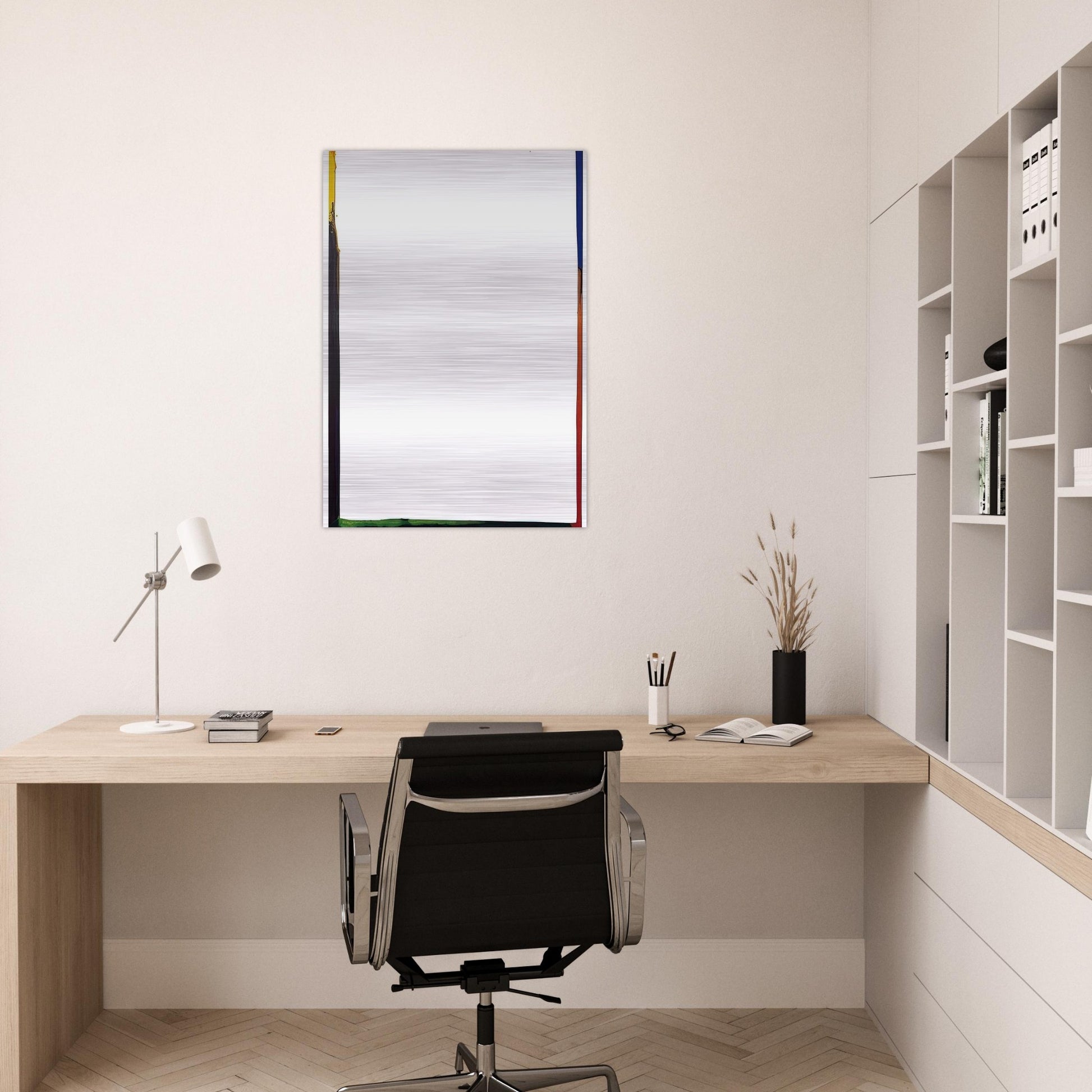Acrylic on canvas - Sam Francis Brushed Aluminum Print - 70x100 cm / 28x40 inches | Sam Francis Aluminum Print | Sam Francis Prints