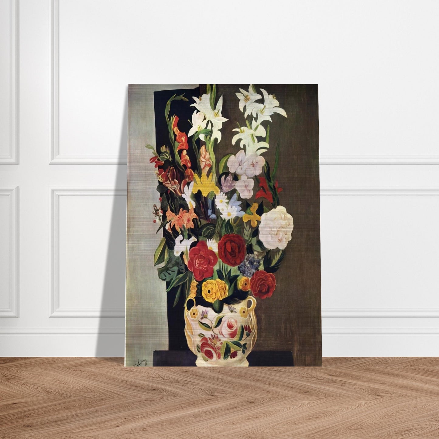 NOT IDENTIFIED 11 - Moise Kisling Brushed Aluminum Print - 70x100 cm / 28x40 inches | Moise Kisling Aluminum Print | Moise Kisling Prints