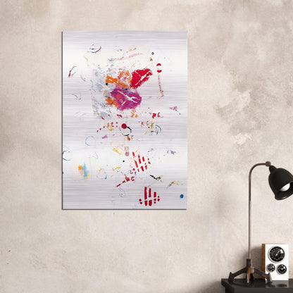 UNTITLED 1 - Alighiero Boetti Brushed Aluminum Print - 70x100 cm / 28x40 inches | Alighiero Boetti Aluminum Print | Alighiero Boetti Prints