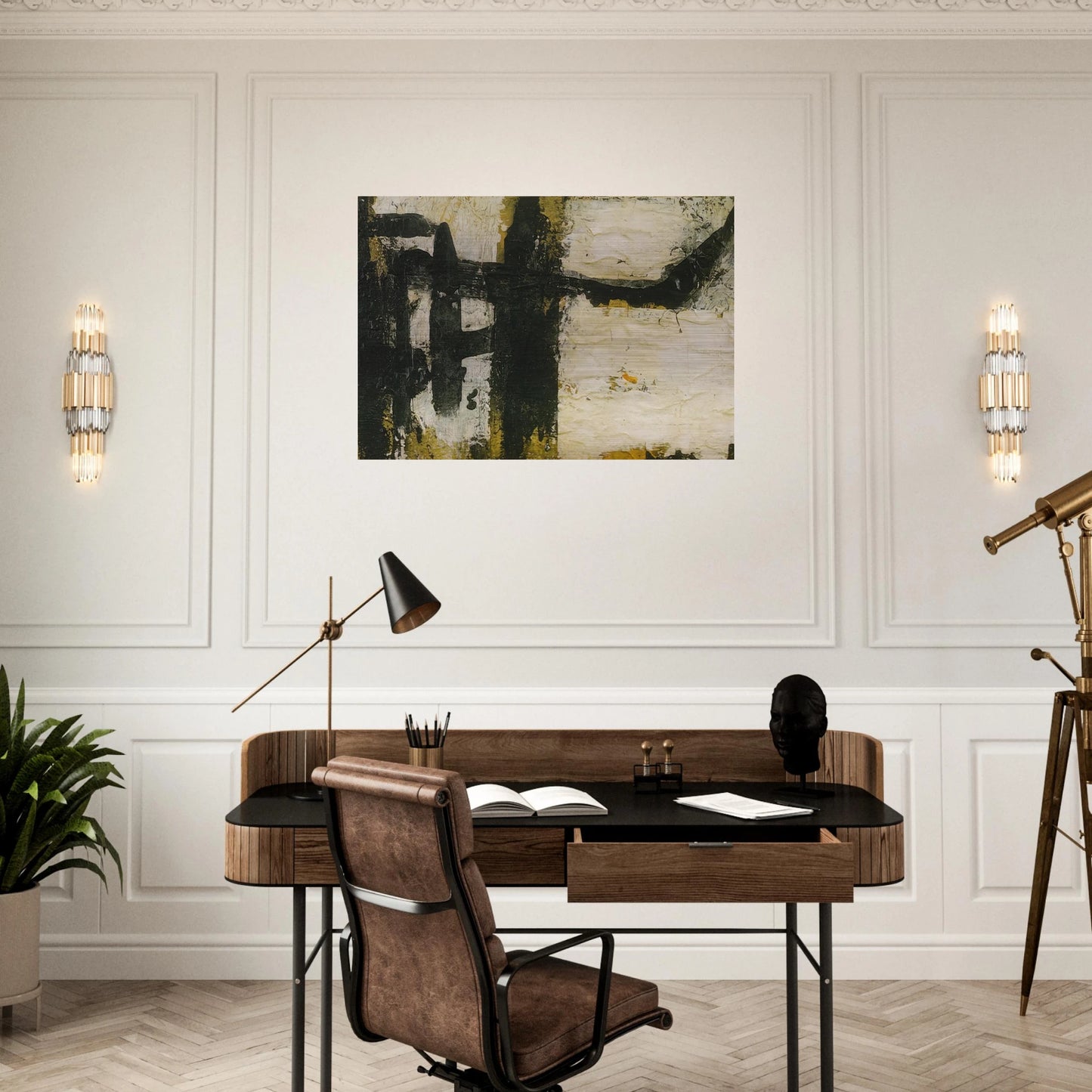 Landscape - Cy Twombly Brushed Aluminum Print - 70x100 cm / 28x40 inches | Cy Twombly Aluminum Print | Cy Twombly Prints