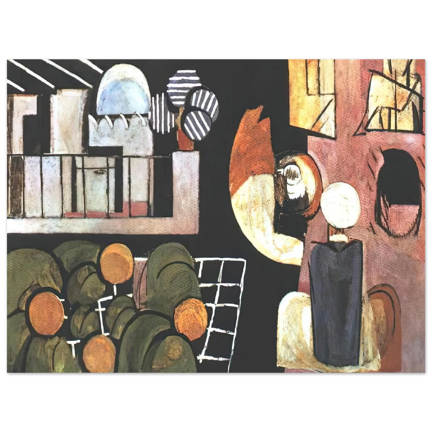 Henri Matisse - THE MORACCANS 1916  75x100 cm / 30x40inches Fine Art Poster