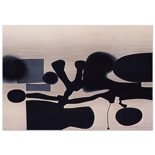 HARMONY OF OPPOSITES 1986 - Victor Pasmore Brushed Aluminum Print - 70x100 cm / 28x40 inches | Victor Pasmore Aluminum Print | Victor Pasmore Prints