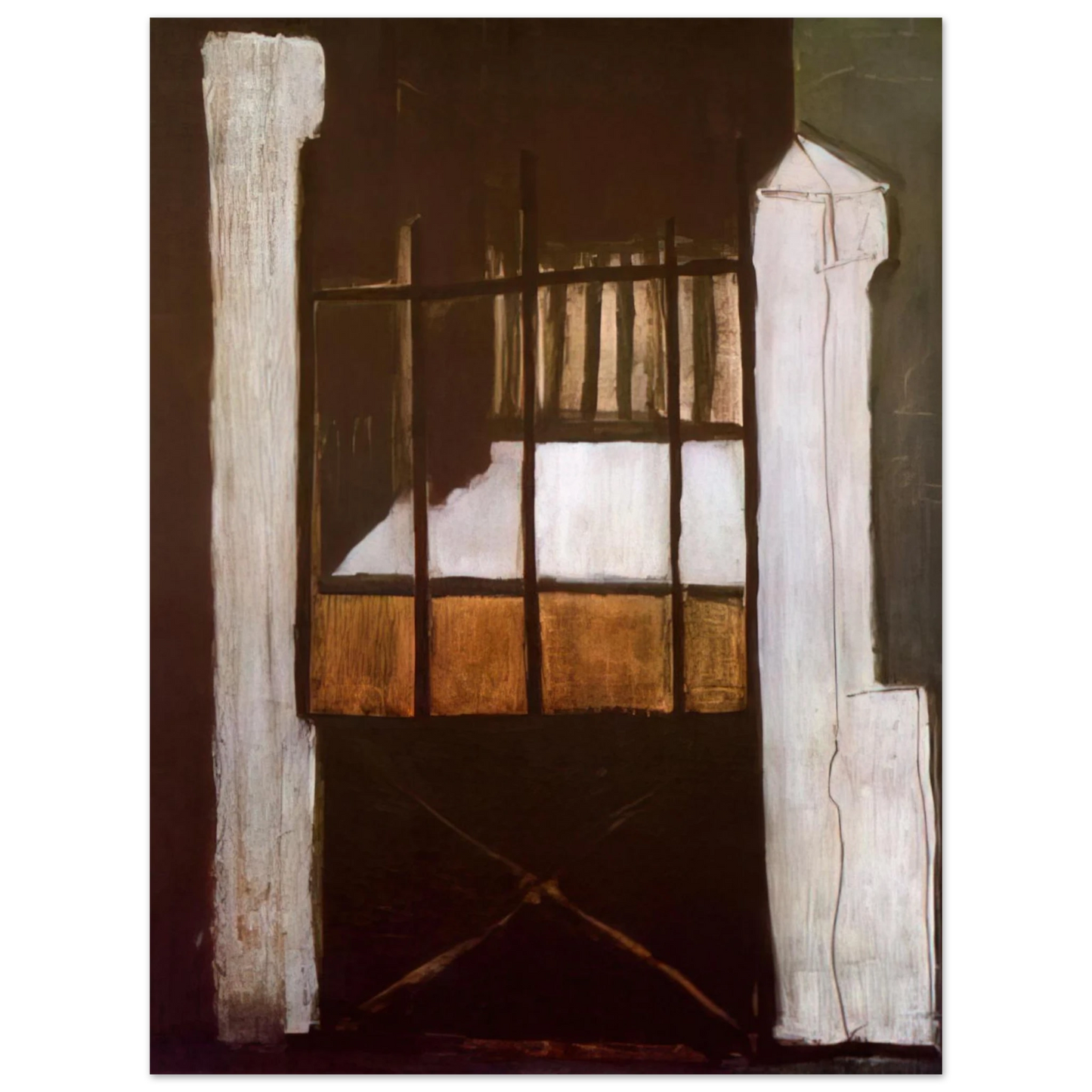 Maria Helena Vieira da Silva - Villa des CamÃƒÂ©lias - 1932  75x100 cm / 30x40inches Fine Art Poster