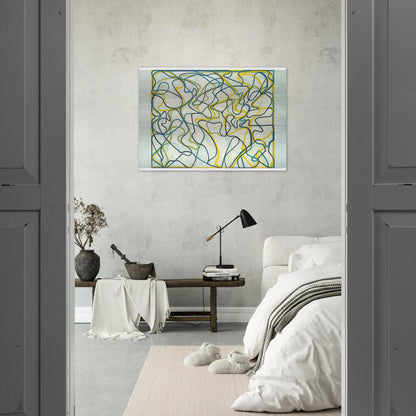 Third Letter - 2009 - Brice Marden Brushed Aluminum Print - 70x100 cm / 28x40 inches | Brice Marden Aluminum Print | Brice Marden Prints