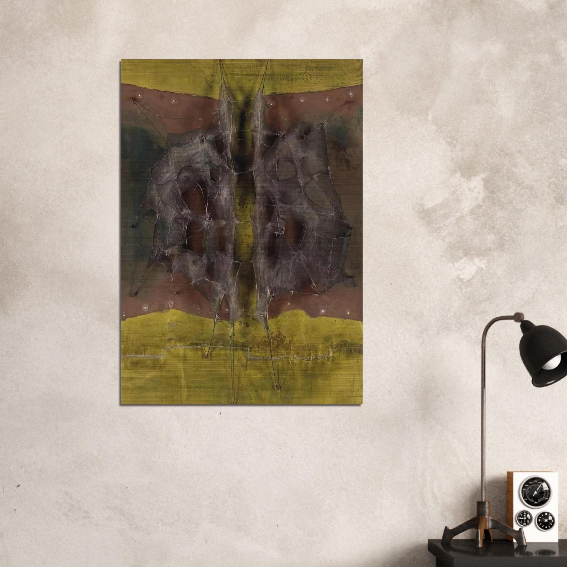 Metamorphosis Medieval - 1961 - Manuel Rivera Brushed Aluminum Print - 70x100 cm / 28x40 inches | Manuel Rivera Aluminum Print | Manuel Rivera Prints