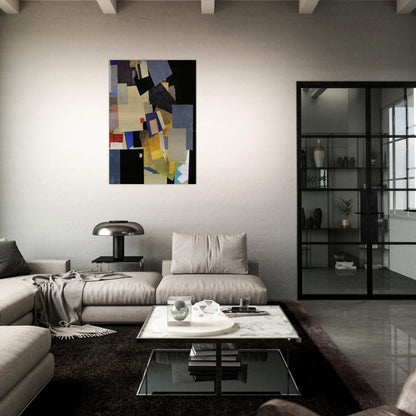 ELIKAN 1925 - Kurt Schwitters Brushed Aluminum Print - 70x100 cm / 28x40 inches | Kurt Schwitters Aluminum Print | Kurt Schwitters Prints