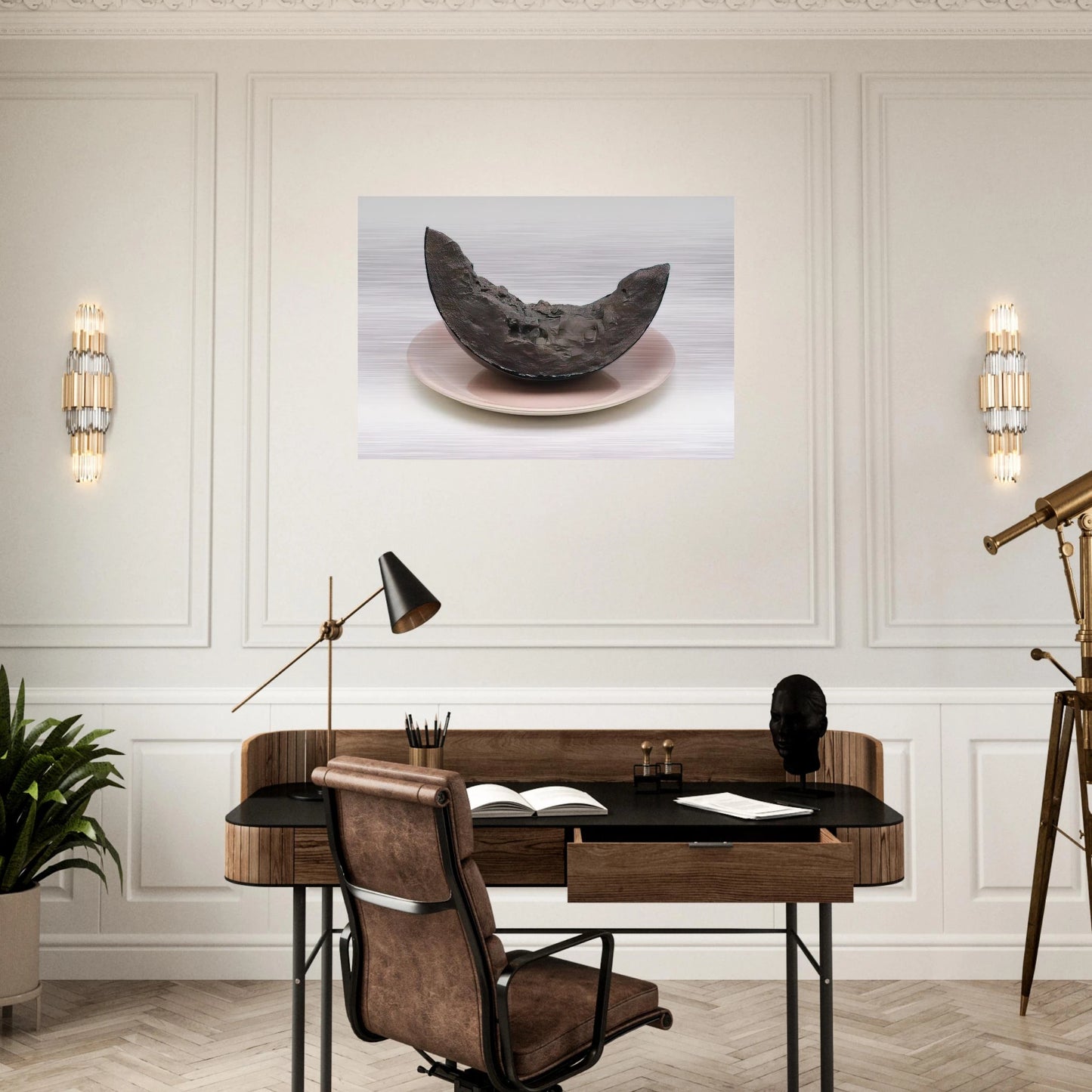 Big Mouth - Pop Art - Billy Apple Brushed Aluminum Print - 70x100 cm / 28x40 inches | Billy Apple Aluminum Print | Billy Apple Prints