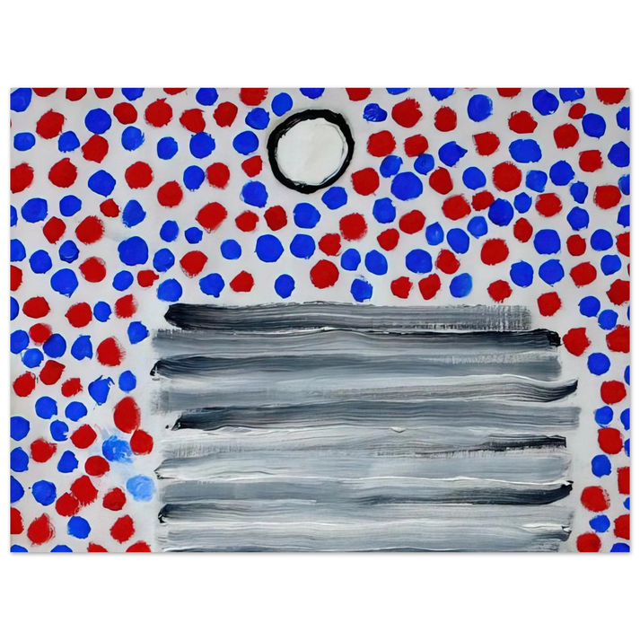 Forrest Bess - Spots - 1967  75x100 cm / 30x40inches Fine Art Poster