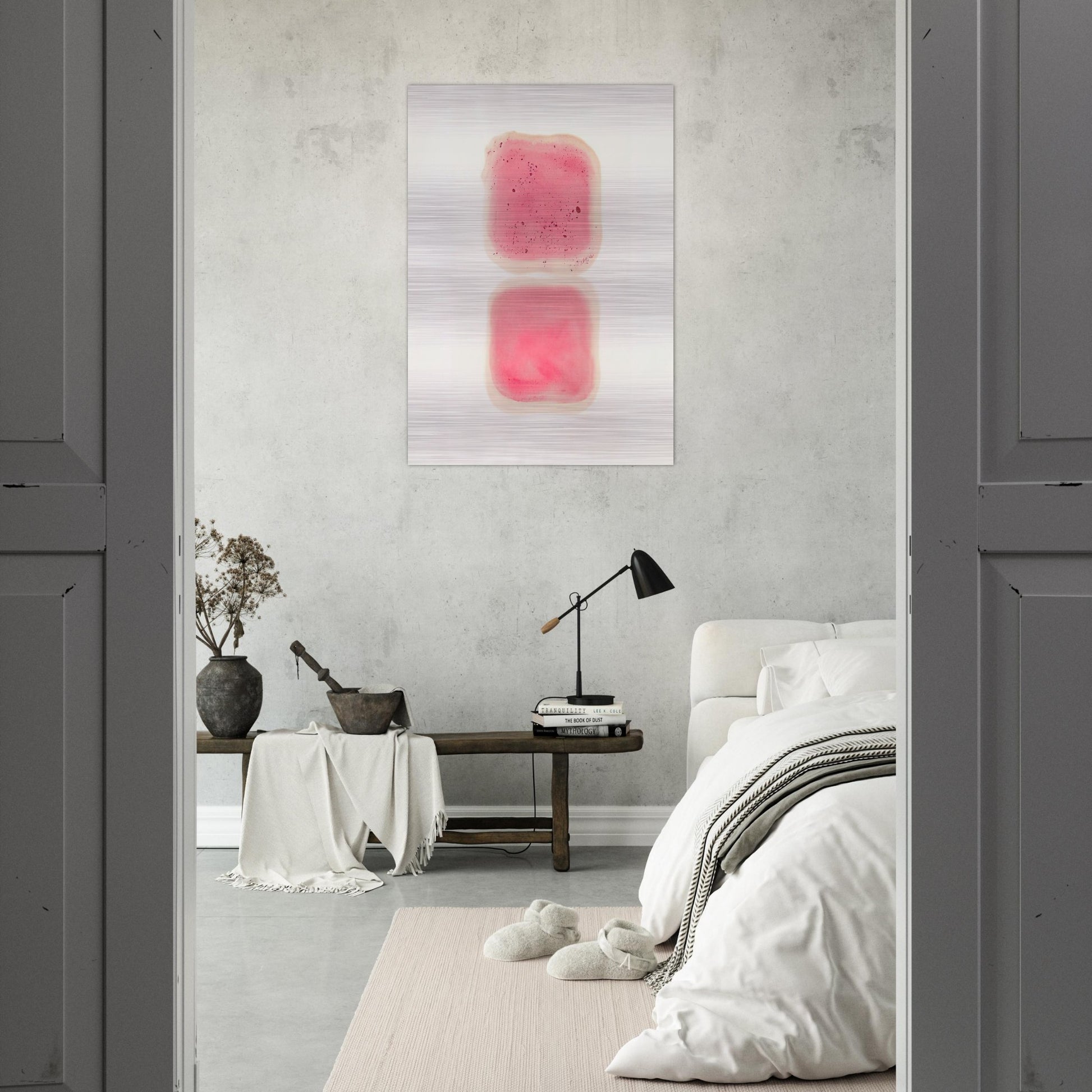 UNTITLED 1964 1 - Gotthard Graubner Brushed Aluminum Print - 70x100 cm / 28x40 inches | Gotthard Graubner Aluminum Print | Gotthard Graubner Prints
