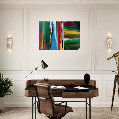 Phenomena Astral Tundra - Paul Jenkins Brushed Aluminum Print - 70x100 cm / 28x40 inches | Paul Jenkins Aluminum Print | Paul Jenkins Prints