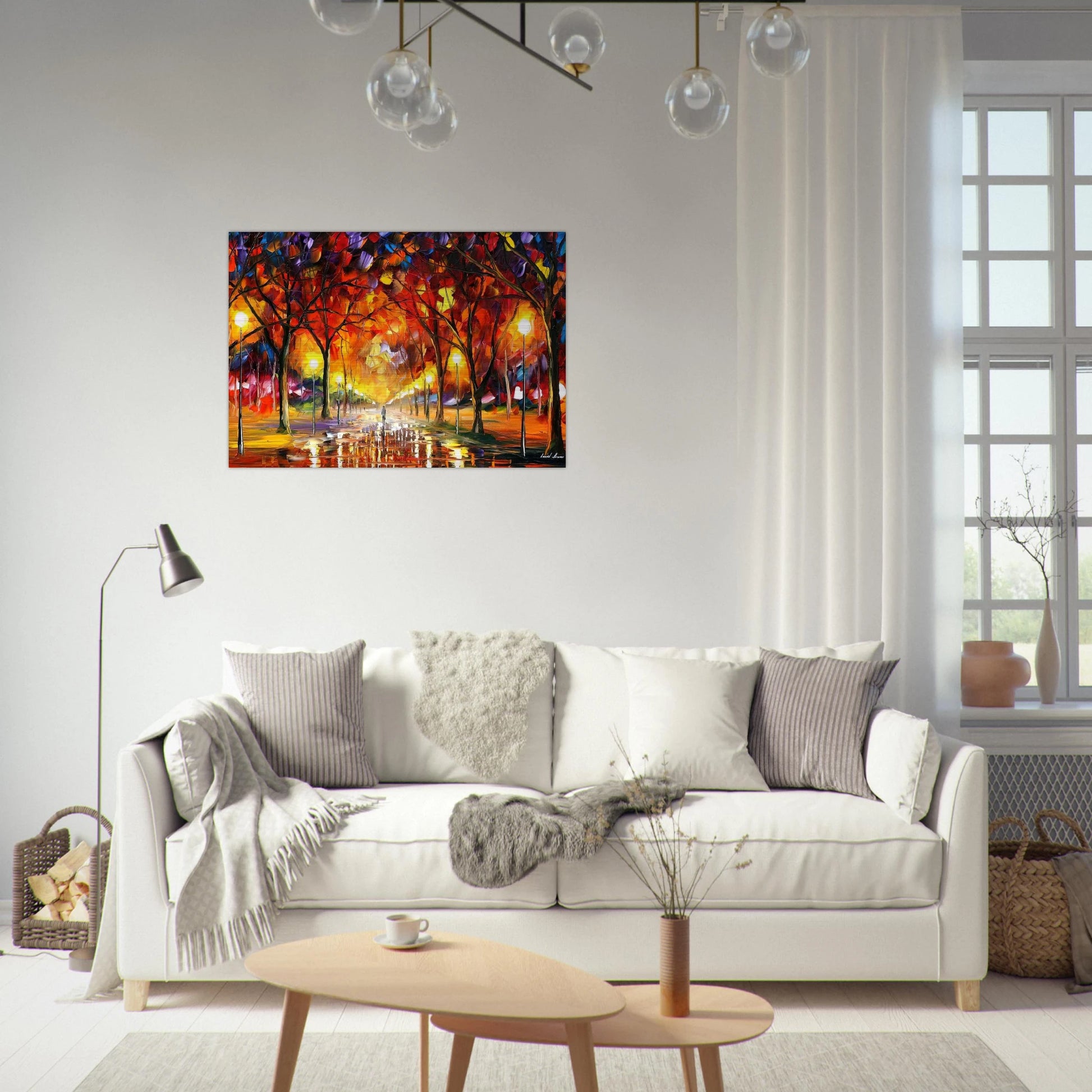 Leonid Afremov - Leonid Afremov Brushed Aluminum Print - 70x100 cm / 28x40 inches | Leonid Afremov Aluminum Print | Leonid Afremov Prints