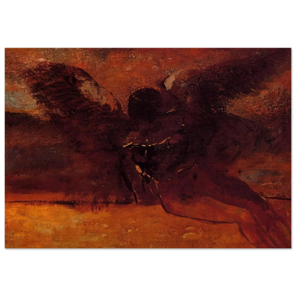 The Fall of Icarus - 1958 - Pablo Picasso Brushed Aluminum Print - 70x100 cm / 28x40 inches | Pablo Picasso Aluminum Print | Pablo Picasso Prints