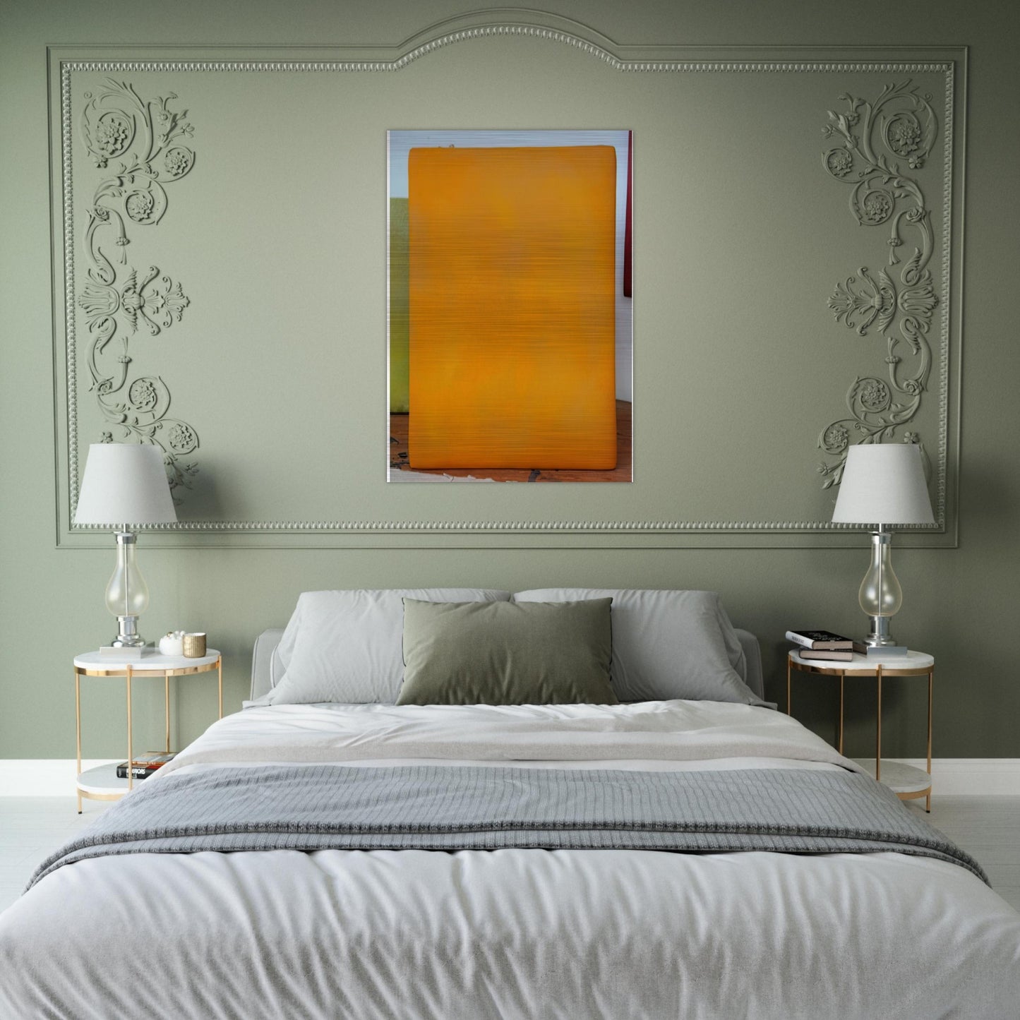 CALDO 2002 - Gotthard Graubner Brushed Aluminum Print - 70x100 cm / 28x40 inches | Gotthard Graubner Aluminum Print | Gotthard Graubner Prints