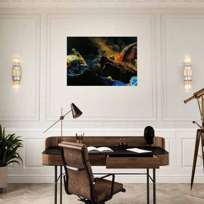 Chris Foss - Chris Foss Brushed Aluminum Print - 70x100 cm / 28x40 inches | Chris Foss Aluminum Print | Chris Foss Prints